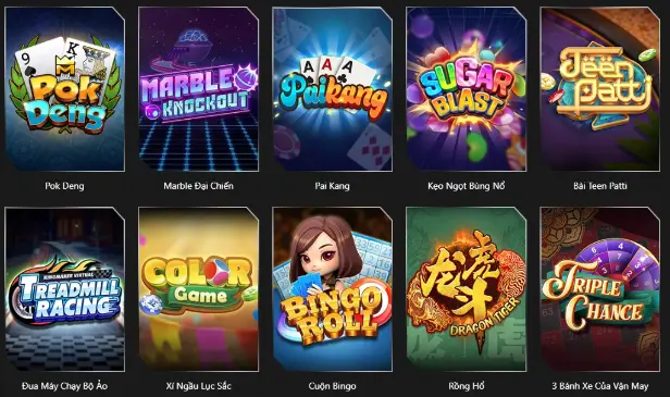 Các Game 3D Casino