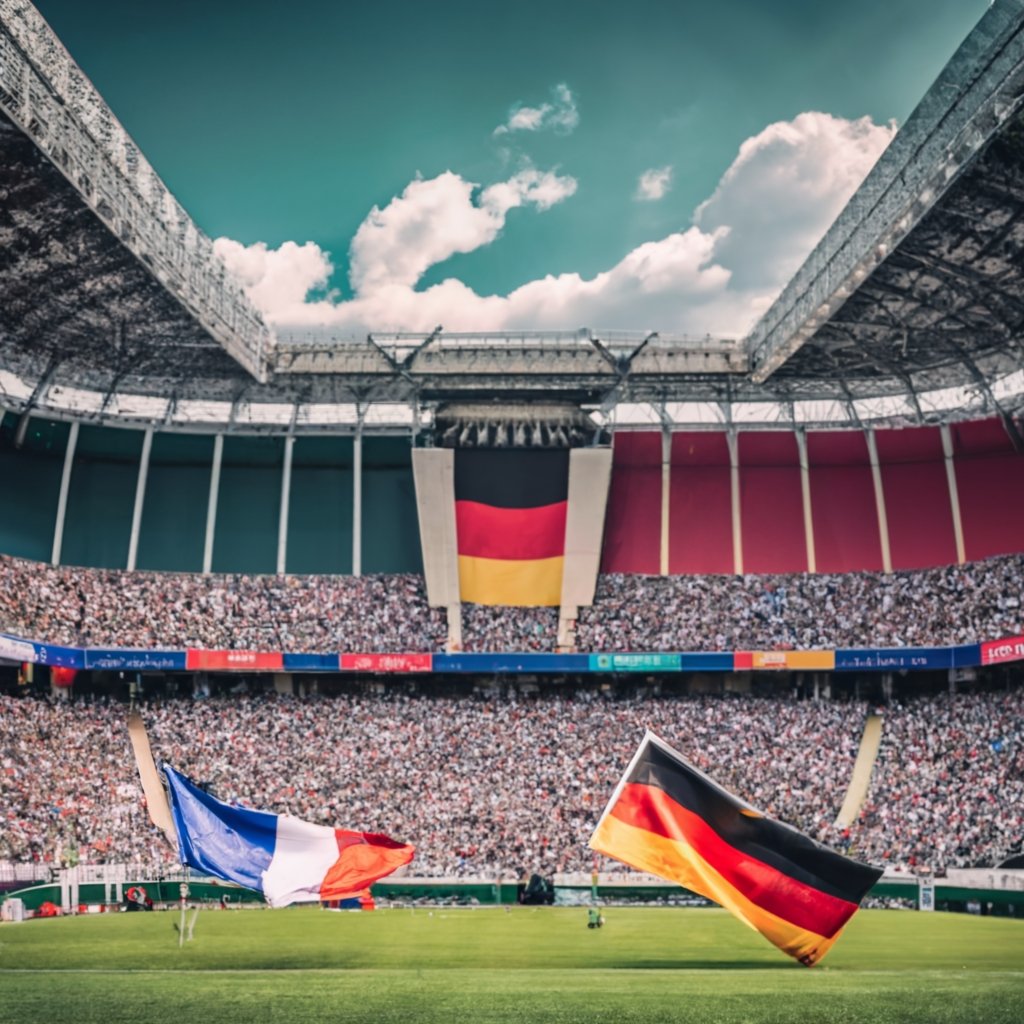 cuộc đối đầu giữa đội tuyển Đức và Pháp euro 2024