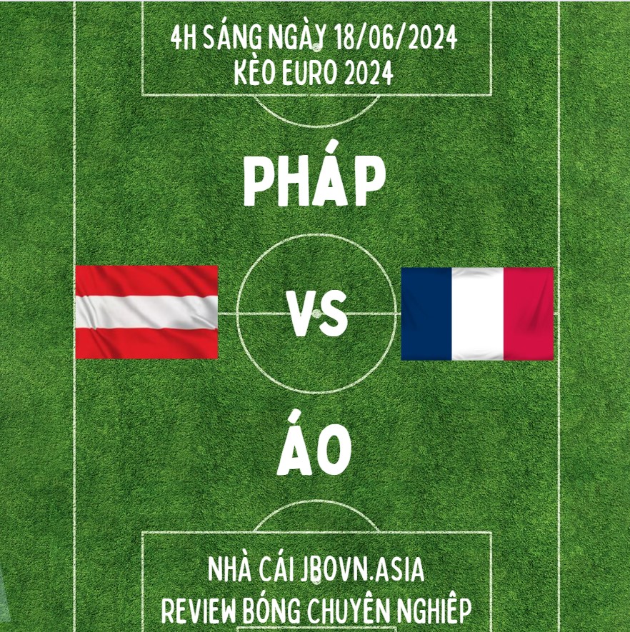  Kèo Vòng Loại EURO 2024 Pháp vs Áo